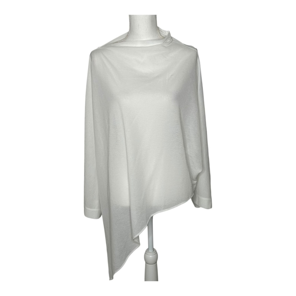 Nap Loungewear Sheer Asymmetric Oversized Tunic NWT OS